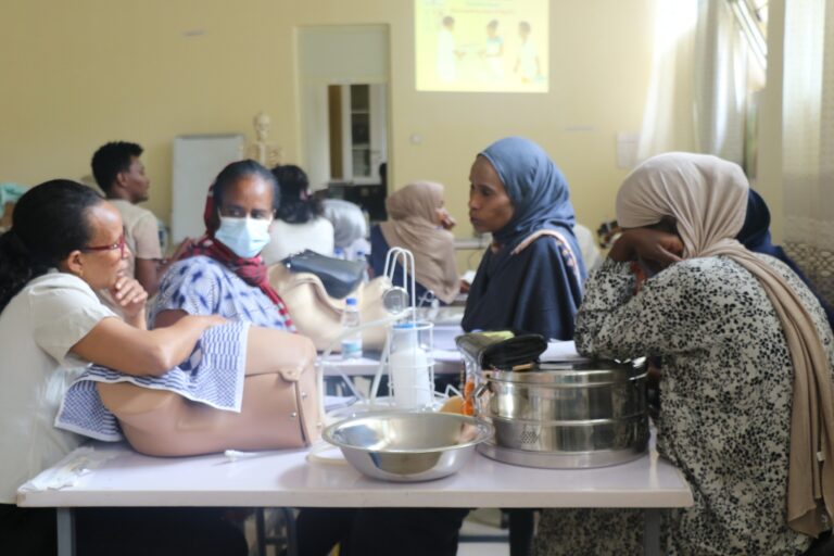 HHR organized a training on managing pregnancy induced hypertension disorder for midwives working at public health centers in Harar. 